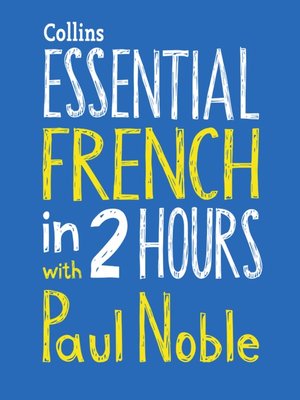 cover image of Essential French in Two Hours